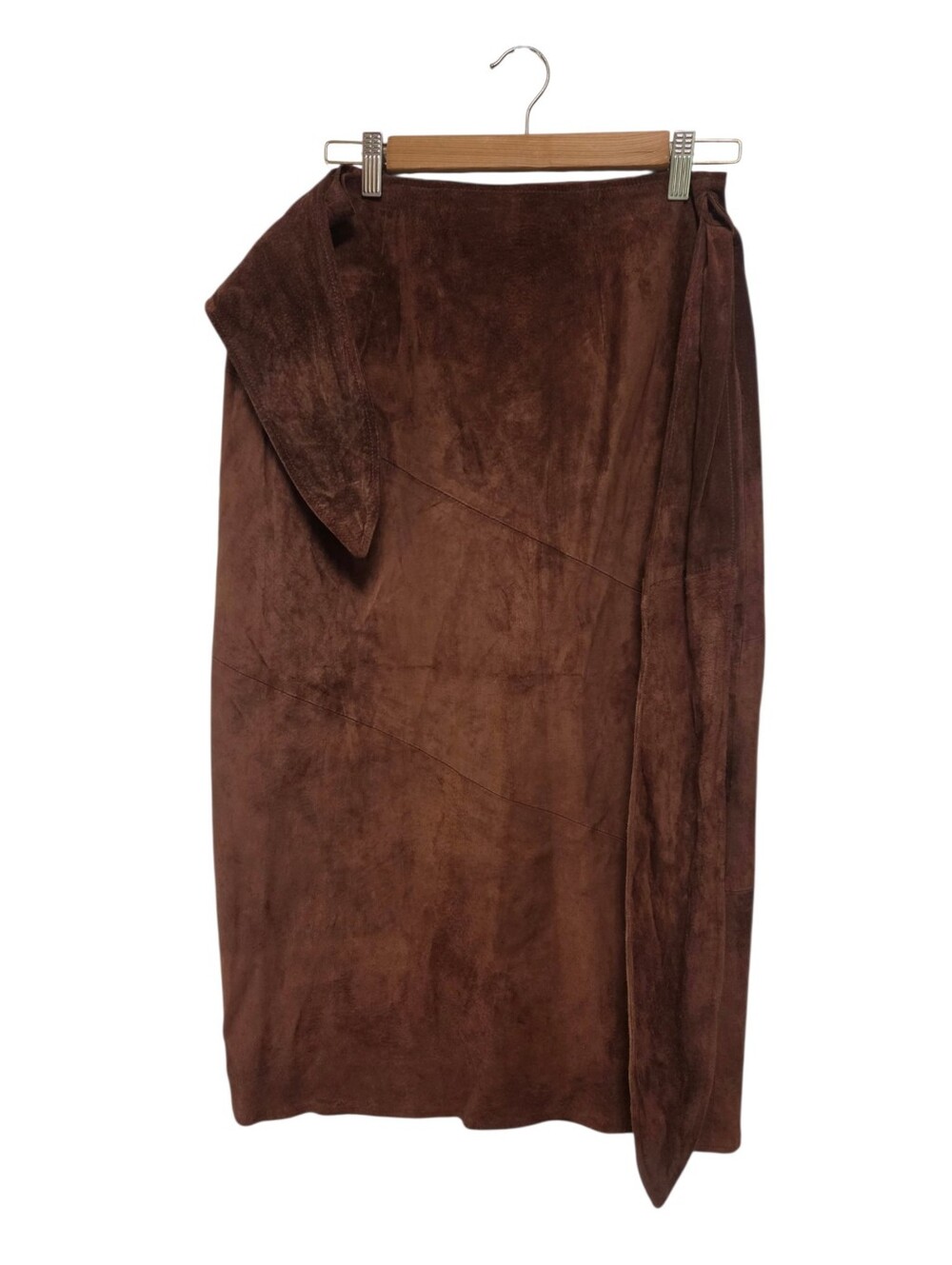 VTG Genuine Suede Wrap Skirt by Monies Leather Country Cowgirl